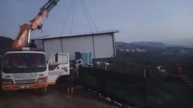 Tarlaya kooperatif kulübesiyle mücadele