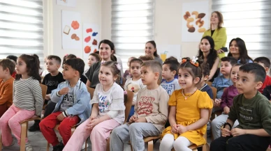 Minik öğrencilerden 'çevreci' söz