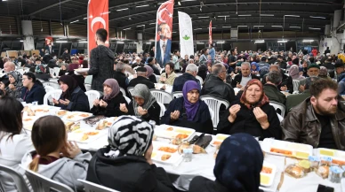 Çiftehavuzlarda bin kişi aynı sofrada buluştu