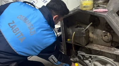 Zabıta merdiven altı üretime geçit vermedi