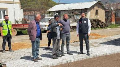 Yenişehir'de yol yapıl işi hızlandı
