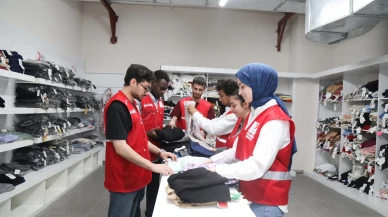 İhtiyaç sahibi öğrenciler için Kızılay Butik açıldı