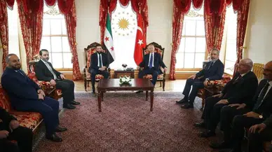 Dolmabahçe'de Suriye zirvesi