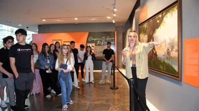İstanbullu öğrencilerden Harmancık'a anlamlı destek