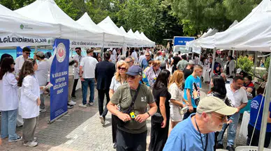 ‘Sağlık Sokağı’nda  ücretsiz sağlık hizmeti