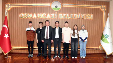 Sınav öncesi öğrencilere Başkan Aydın'dan moral