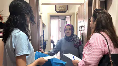 Vatandaşlara çevre bilinci anlatılıyor