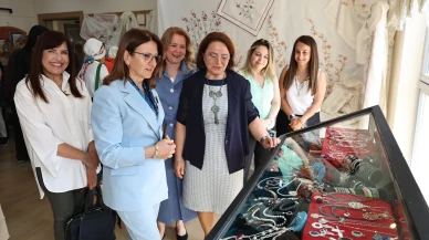 Nilüferli kadınların el becerileri sergide
