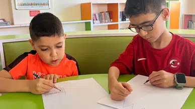 Çocuklar bu kez ekranda değil hayal dünyasında