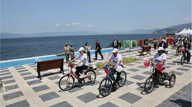 Pedallar çevre için çevrildi