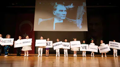 Bursa Yuvam Personel Kreşi’nde yıl sonu heyecanı