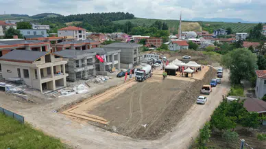 Aksungur Spor Tesisi'nin temeli atıldı