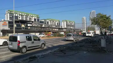 Dikkat! Sanayi Caddesi  üzerinde çalışma var