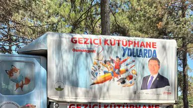 Kırsaldaki köylere kitap servisi