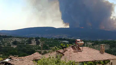Dağ yöresi alevlerle boğuşuyor!