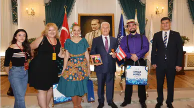 Dans ekiplerinden  Bozbey’e ziyaret