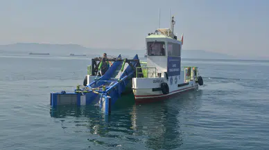 Bursa'da deniz temizliği