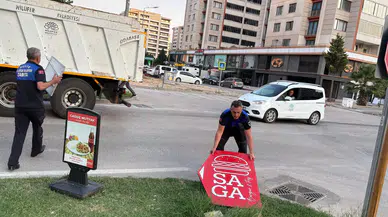 Nilüfer’de tabela temizliği