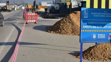 Nilüfer'deki cadde 21 gün kapalı!