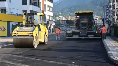 Yıldırım'da yol çalışmaları sürüyor