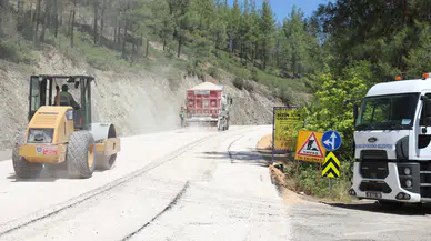 Bursa'da 35 yıl sonra yenilenen yol!