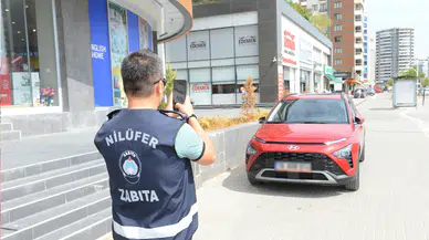 Nilüfer'de kaldırım denetimi