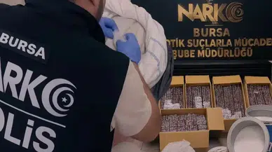 Bursa'da binlerce uyuşturucu hap ele geçirildi