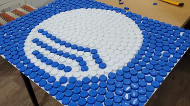 Deniz atıkları sanat eserine dönüşüyor