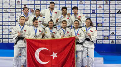 Osmangazili judocu Avrupa kürsüsünde