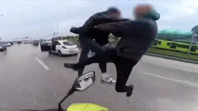 Bursa Acemler'de trafikte kavga