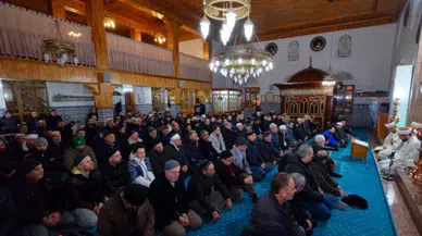 İnegöl'de yılın ilk sabah namazında buluştular