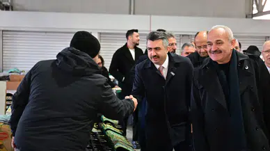 Başkan pazara çıktı!