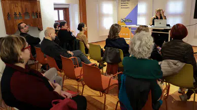 Bursa'da Sevgililer Günü'nden sanat ve felsefe konuştular