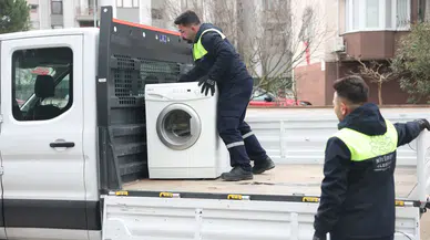 Nilüfer’de elektronik atıklar evlerden toplanıyor