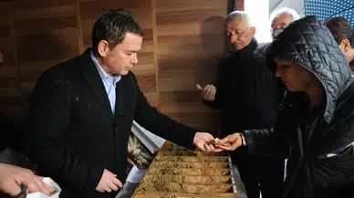 Sağanak altında tohum takası