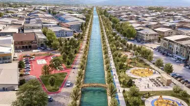 İnegöl'e 3 kilometrelik kanal!