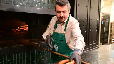 Başkan Yılmaz fırının başına geçti
