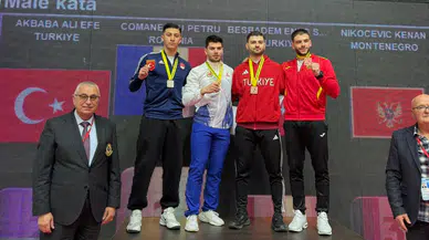 Beşbadem karatede Bursa'nın gurur oldu