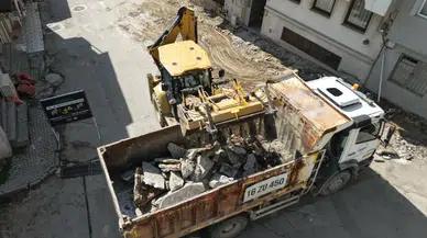 Gemlik'in ana aksında çalışma başlatıldı