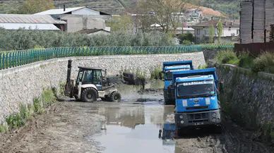 Bursa'nın derelerinde temizlik çalışması