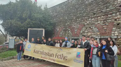 Yıldırımlı gençler fetih yoluna çıktı