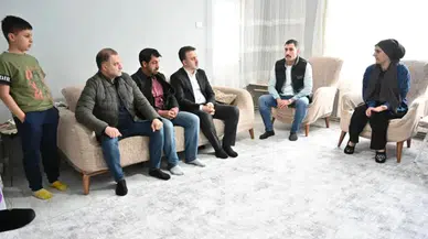 Biba'dan Mudanya'daki acılı aileye taziye ziyareti