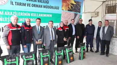 Bursa'da ayçiçeği üretimine destek