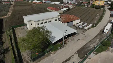 Bursa'da kırsala malzeme desteği