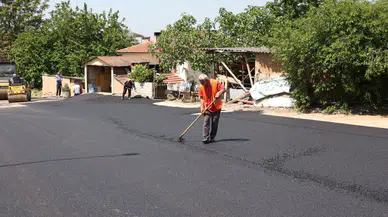 Nilüferköy'deki cadde yenilendi