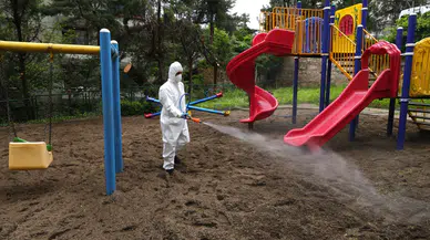 Parklar ilaçlanıyor!