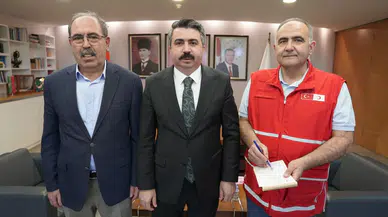Başkan Yılmaz'dan anlamlı bağış