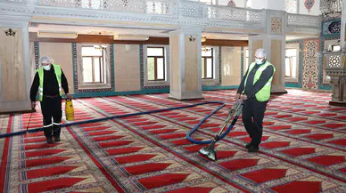 Nilüfer’deki ibadethanelerde bahar temizliği