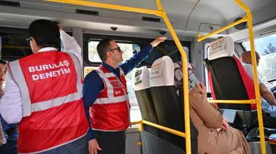 Bursa'da toplu taşıma araçlarında klima denetimi