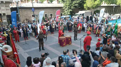 Bursa'nın Fethi'ne mehterli kutlama